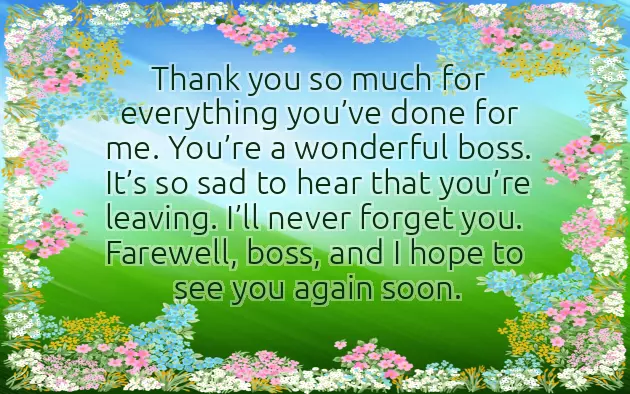 Wishing Someone Well In Their New Job