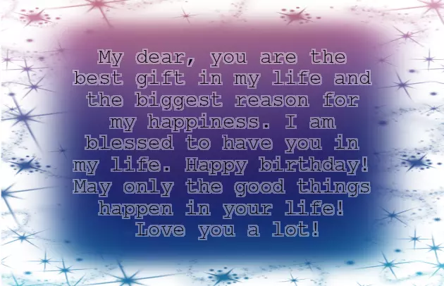 Birthday Wishes For Dear One