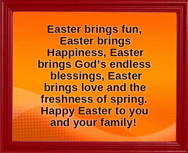 Happy Easter Wishes Business