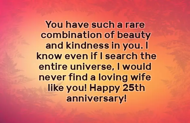 25Th Anniversary Wishes For Couple