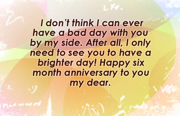 6 Month Anniversary Wishes For Husband 6 Month Anniversary Wishes For Husband