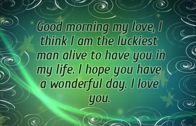 Morning Greetings To My Girlfriend