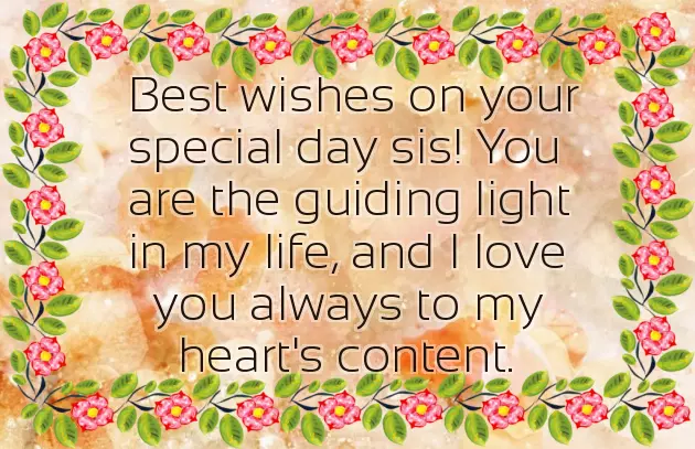 Best Big Sister Birthday Wishes Best Big Sister Birthday Wishes