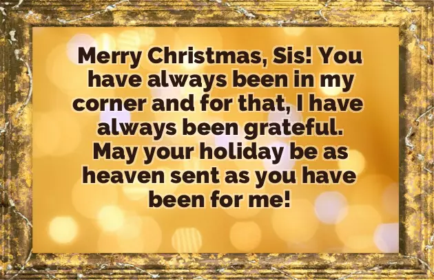 Christmas Wishes To Sister And Brother In Law