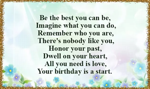 Best Birthday Poem For Best Friend