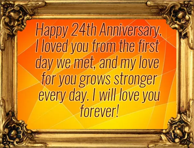 24Th Wedding Anniversary Quotes