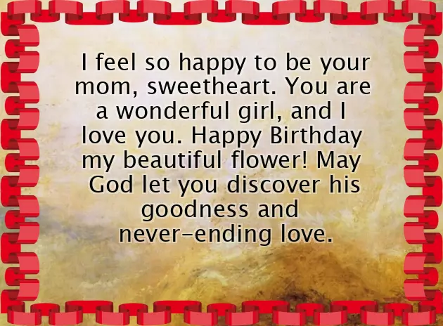 Birthday Wishes Cute Baby Girl