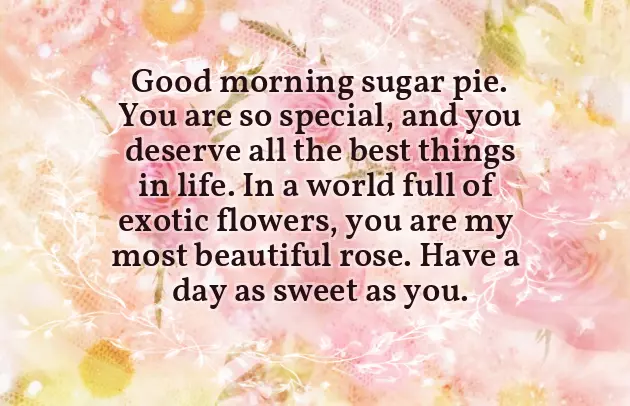 Good Morning Message To Brighten Her Day