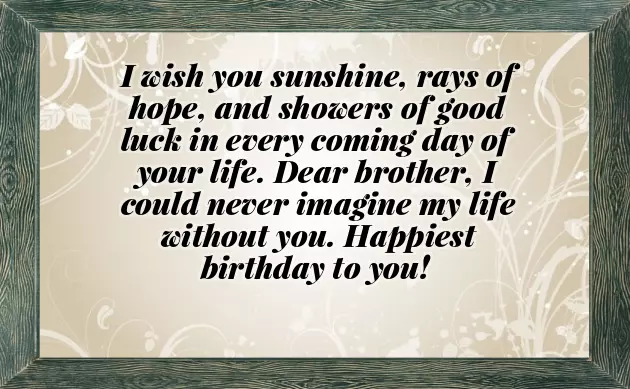 Happy Birthday Wishes To Bhaiya