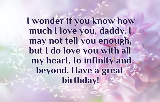 Happy Birthday For Dad Wishes