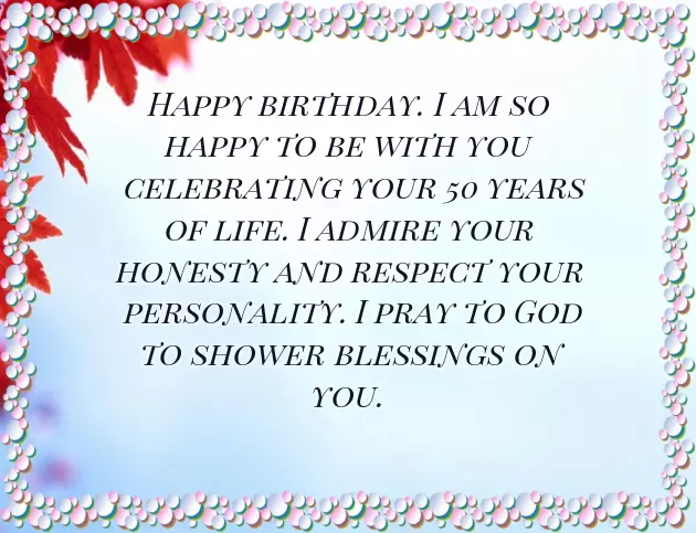 Happy 50Th Birthday Male