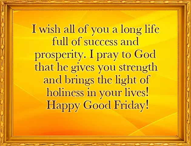 Good Friday Easter Wishes