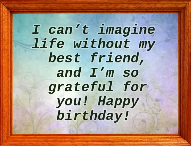 Happy Birthday My Special One