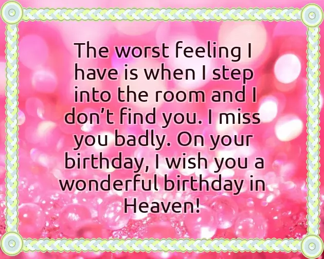 Words For A Sister On Her Birthday