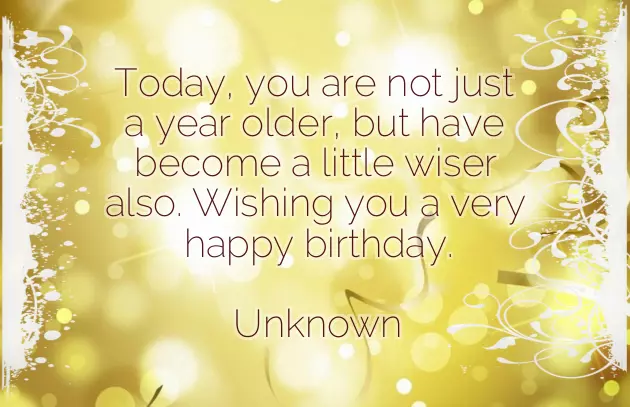 One Word Wishes For Birthday