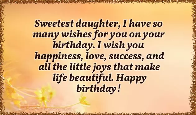 A Birthday Wish For My Daughter A Birthday Wish For My Daughter
