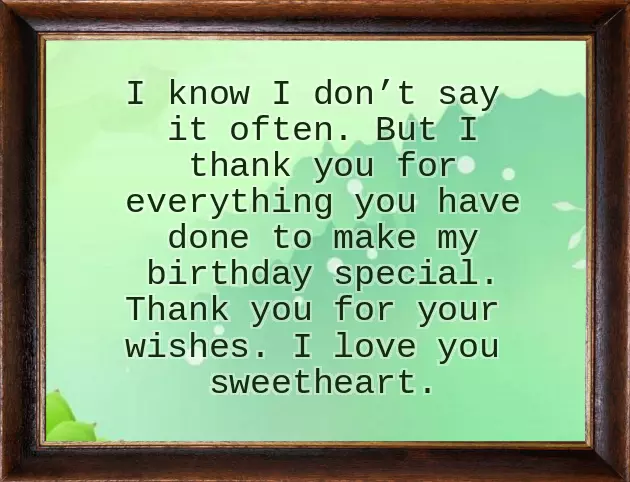 Birthday Wishes To A New Girlfriend