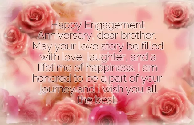 First Engagement Anniversary Wishes