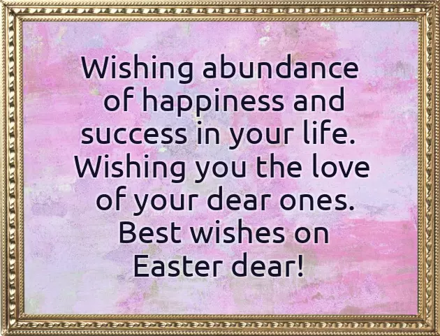 Easter Wishes For Children