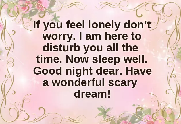 Good Night Poem For Her