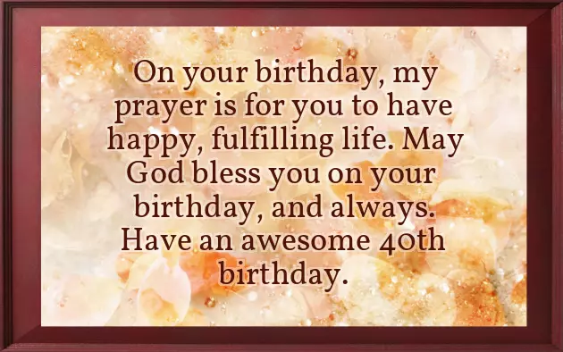 Happy Birthday 40 Years