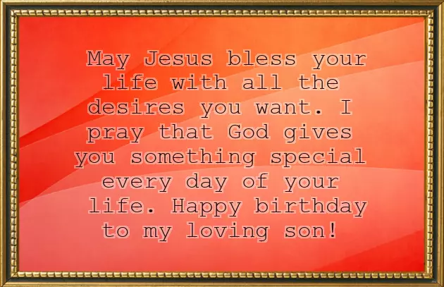 Best Wishes For Birthday Of Son