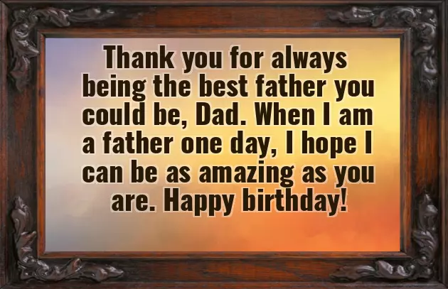 Birthday Wishes For Dad From Daughter