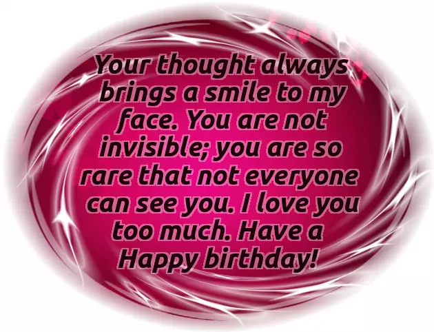 Romantic Happy Birthday For Him