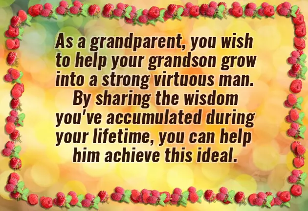 Poem For My Grandson Poem For My Grandson