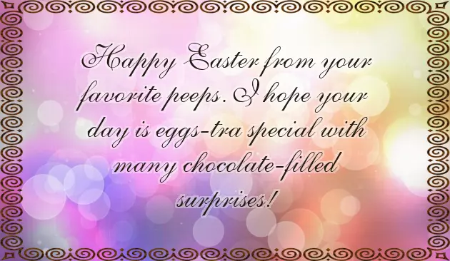 Message For Easter