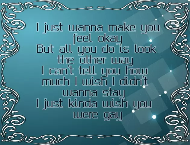 Billie Wish You Were Gay Billie Wish You Were Gay