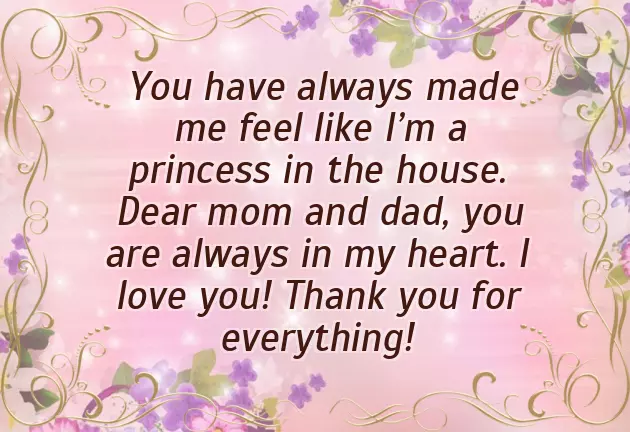 Best Wishes To Parents Best Wishes To Parents