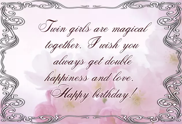 Happy Birthday To Both Of You