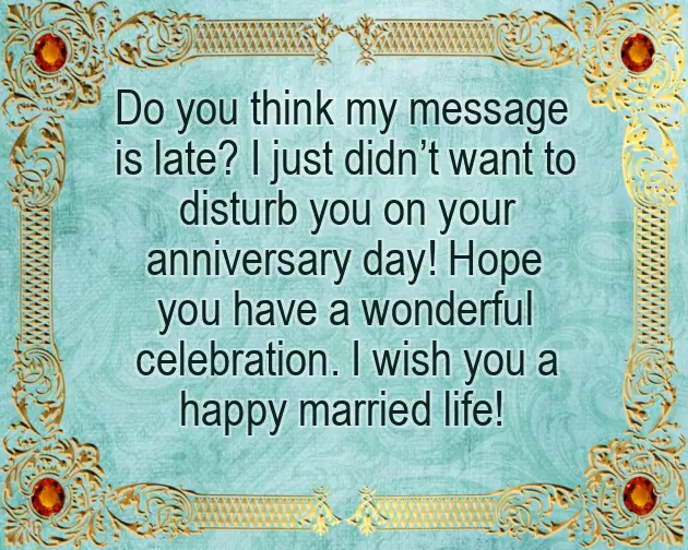 Belated Wedding Anniversary Wishes With Name Belated Wedding Anniversary Wishes With Name