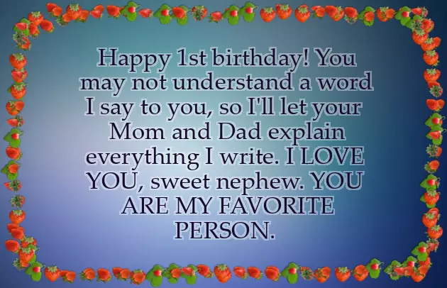 First Birthday Wishes Baby Girl