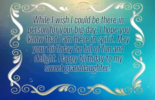 18Th Birthday Wishes For Granddaughter