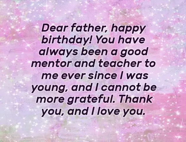 Birthday Great For Father