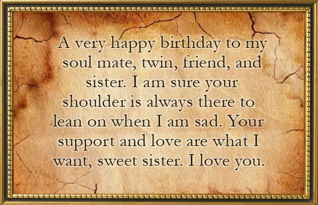Long Birthday Wishes For Elder Sister