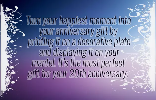 20 Year Anniversary Ideas 20 Year Anniversary Ideas