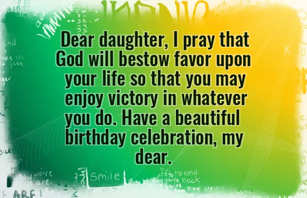 Happy Birthday My Loving Daughter