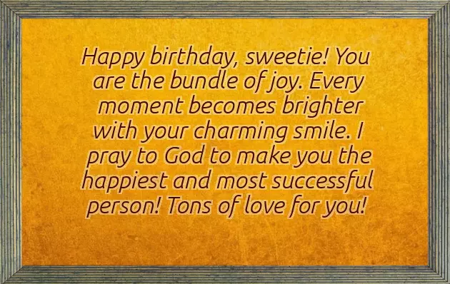 Kid Girl Birthday Wishes