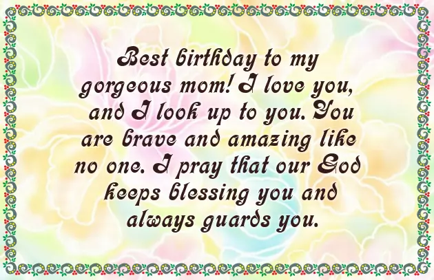 Birthday Wishes For Mom Short And Sweet