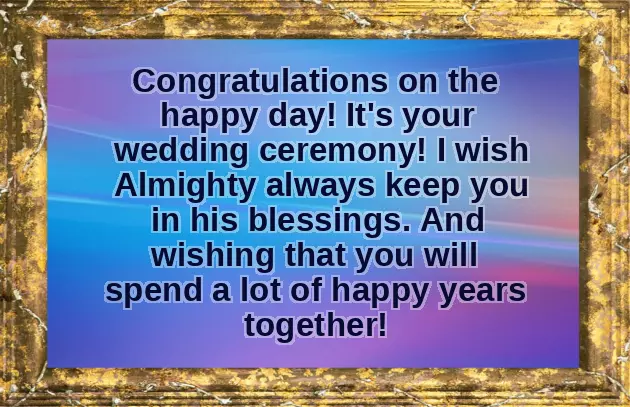 Wedding Wishes For Couple Getting Married