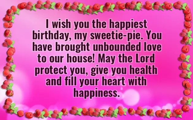 Birthday Wishes Baby Girl 1St Birthday