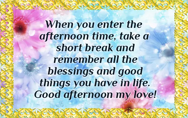 Good Afternoon Friday Wishes