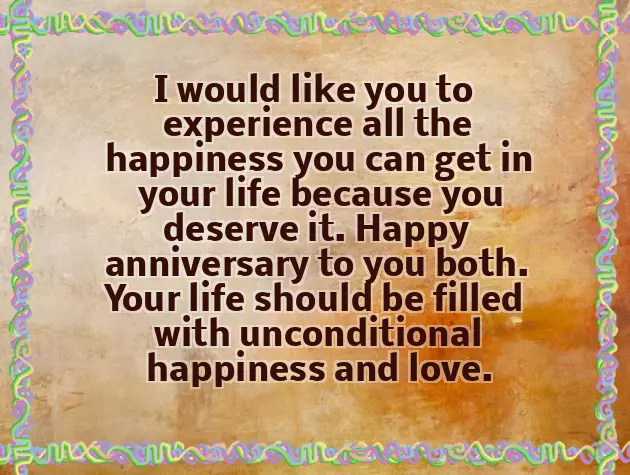 Happy Wedding Anniversary Wishes To Brother