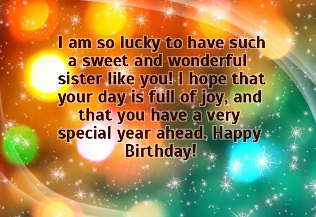 Happiest Birthday Sister Quotes