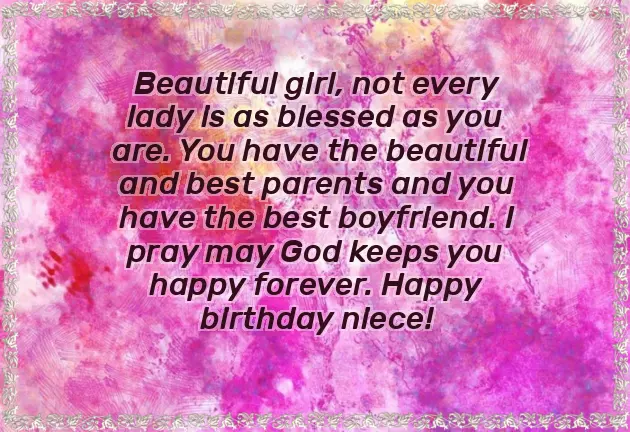 Birthday Wish For Pretty Girl
