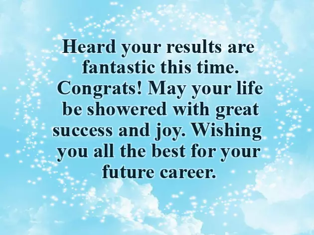 Congratulations On Your Good Grades