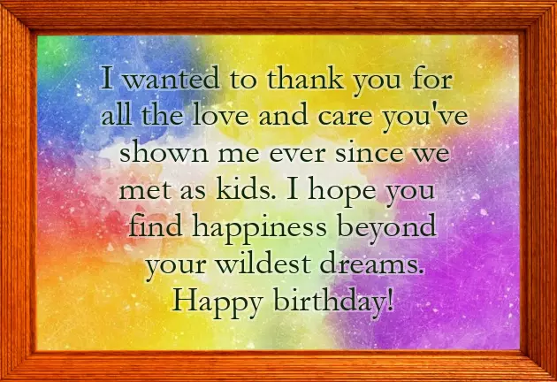 Good Words For Best Friend Birthday